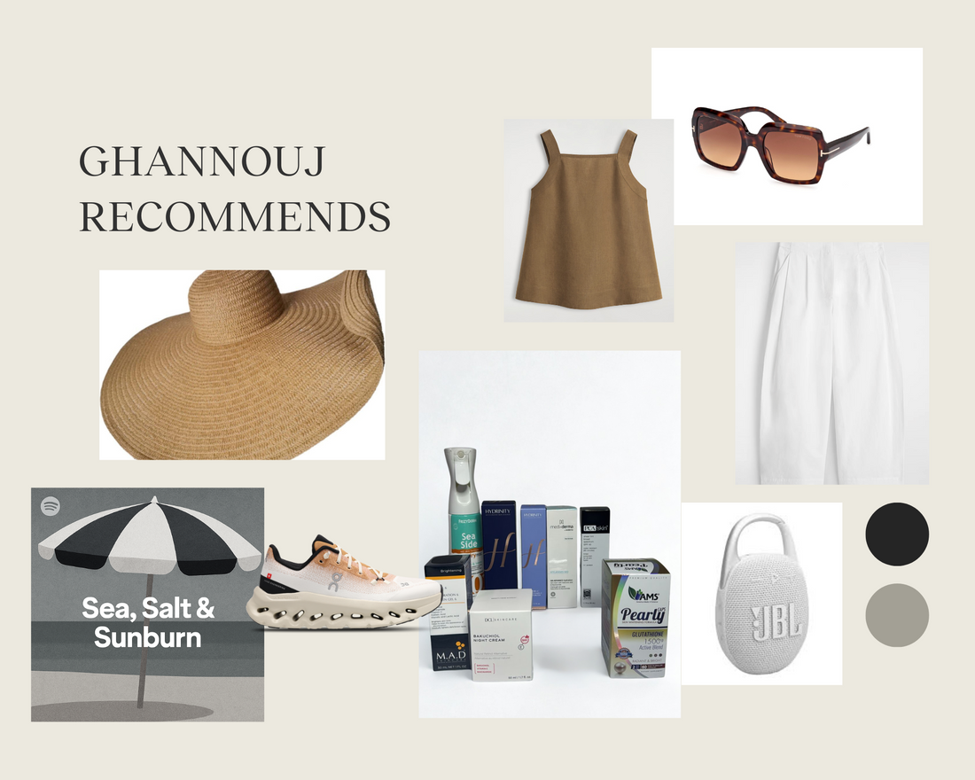 Ghannouj Recommends: The Beach Packing List You Never Knew You Needed